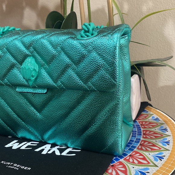 kurt geiger London Quilted Leather Shoulder Bag - Picture 8 of 13